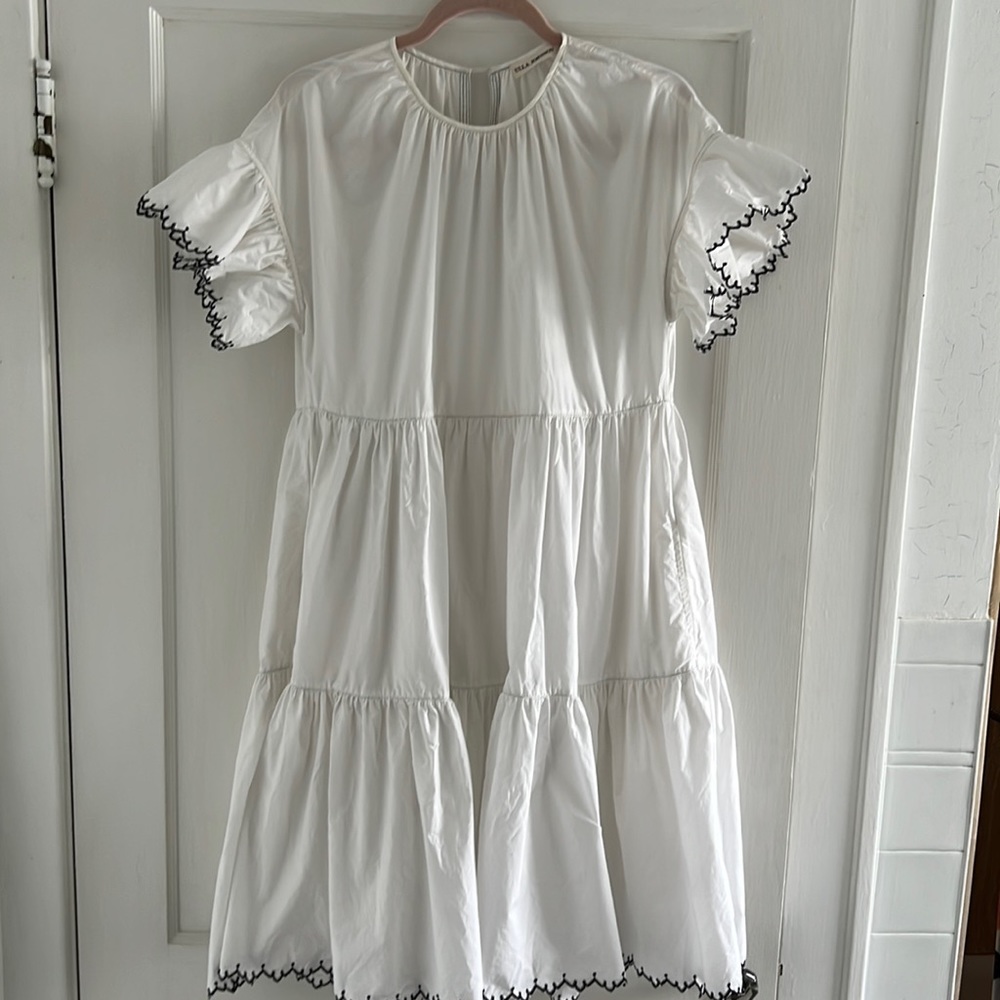 Ulla Johnson white cotton dress